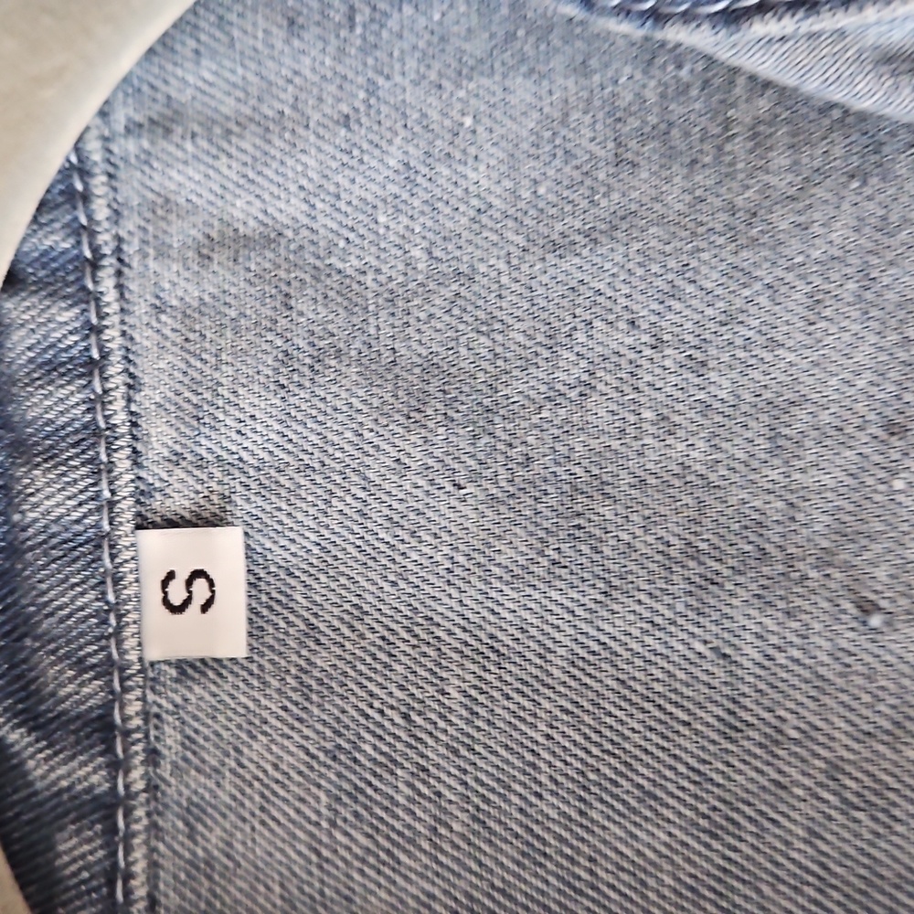 Denim Shirt and Shorts Set - Picture 6 of 6